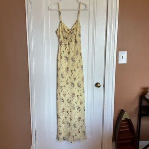 NWT Abercrombie Cinch-Front Maxi Dress (XS-Tall)